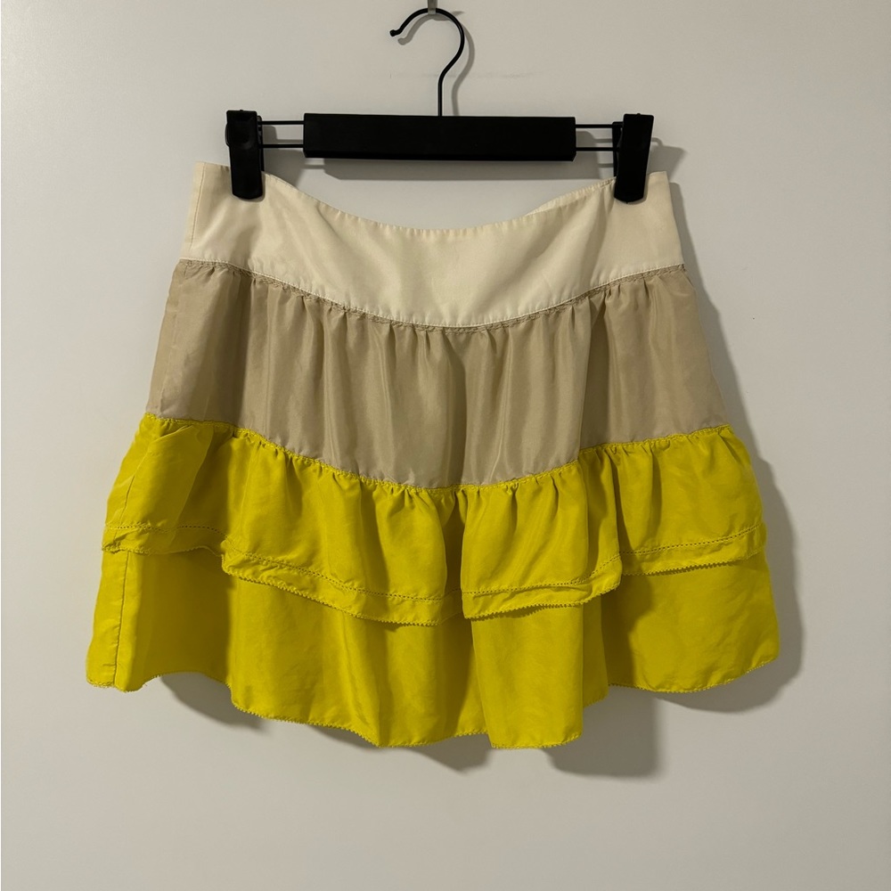 See by Chloe 100% silk skirt size 2